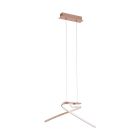 Suspension rose en plastique, Josef, 11W, 3000K LED