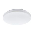 Lampe plafond blanche en acier, Eloise, 17W, 3000K LED