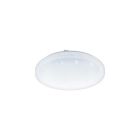 Lampe plafond blanche en acier, Eloise, 17W, 3000K LED