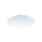 Lampe plafond blanche en acier, Eloise, 33W, 3000K LED
