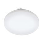 Plafonnier blanc en plastique, Eloise, 14,6W, 3000K LED, IP44