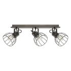 Spot plafond en bois marron, Tjarda