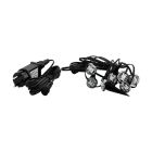 Spot à piquer extérieur transparent en plastique, Vanja, 3W, 3000K LED, IP65