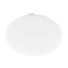 Lampe plafond blanche en acier, Eloise, 12W, couleur réglable LED