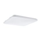 Lampe plafond blanche en acier, Eloise, 50W, 3000K LED