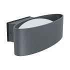 Luminaire extérieur anthracite en aluminium, Kawita, 10W, 3000K LED, IP44