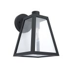 Luminaire extérieur noire en aluminium, Laurens, IP44