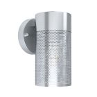 Luminaire extérieur argentée en acier inoxydable, Liliane, IP44