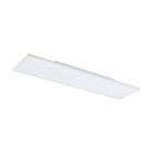 Lampe plafond blanche en acier, Yannick, 33W, 4000K LED