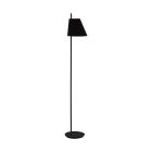 Lampadaire noir en acier, Milicia, avec interrupteur