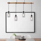 Suspension rustique bois, Mariya