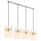 Suspension beige en métal, Genelva