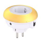 Veilleuse pour enfants blanche en plastique, Ather, 1W, RGBW LED