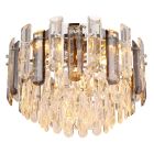 Plafonnier chromé acrylique, Payam