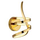 Applique murale dorée en aluminium, Mouhsine, 18W, 3000K LED