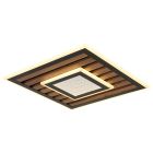 Plafonnier noir en métal, Wietze, 24W, 3000K LED