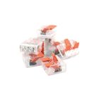 Pince à souder 3 trous 4mm, refermable, emballé par 10