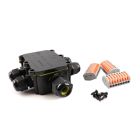 Coupleur de câble étanche 6 voies, avec prise Wago à l'intérieur, IP68