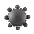 Coupleur de câble rond étanche à 8 voies, avec prise Wago à l'intérieur, IP68