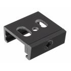 Support de plafond noir