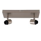 Pavillon cache fil argenté en aluminium, Rika