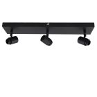 Pavillon cache fil noir en aluminium, Rika