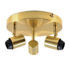 Pavillon cache fil doré en aluminium, Rika