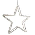 Poinsettia à LED 80 LED blanc chaud, IP44
