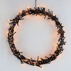 Anneau couronne de Noël - 38 cm