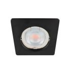 Spot encastré noir en métal, Filo