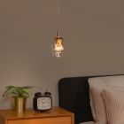 Suspension moderne transparente, Berliane, 4W, 2700K LED