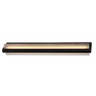Applique salle de bain moderne noire, Wanda, 19W, 3000K LED, IP44