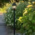 Luminaire extérieur classique noir, Tireno, IP44