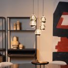 Suspension moderne noire, Sentubal, 5,2W, 2700K LED