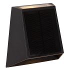 Applique solaire extérieur moderne noire, Luton, 1W, 2700K LED, IP54