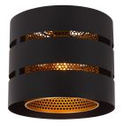 Lampe plafond moderne noire, Rosas