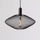 Suspension moderne noire, Mesh