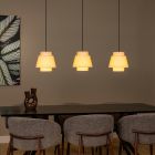 Suspension rustique beige, Tribute