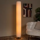 Lampadaire moderne blanc, Fold, avec interrupteur