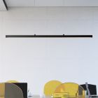 Suspension moderne noire, Sigma, 30W, 2700K LED