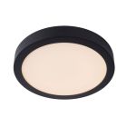 Lampe plafond moderne noire, Brice, 30W, 3000K LED, IP44