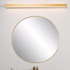 Applique salle de bain moderne laiton, Alexa, 13W, 3000K LED, IP44