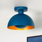 Lampe plafond moderne bleue, Siemon