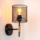 Applique murale vintage marronne, Baskett