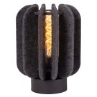 Lampe de table moderne grise, Rafal, avec interrupteur