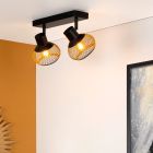 Spot plafond moderne doré, Lucas