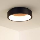 Lampe plafond moderne noire, Talowe, 20W, 3000K LED