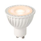 Lucide GU10 ampoule LED dimmable, Jordan, blanc, 5w, 2200K