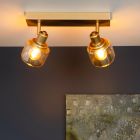 Spot plafond classique doré, Bjorn