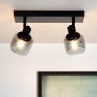 Spot plafond classique gris, Bjorn